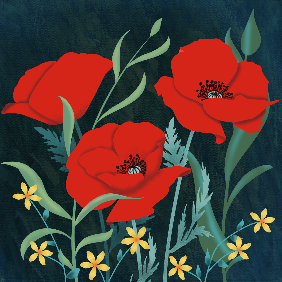 Vivid garden - image 1 - student project