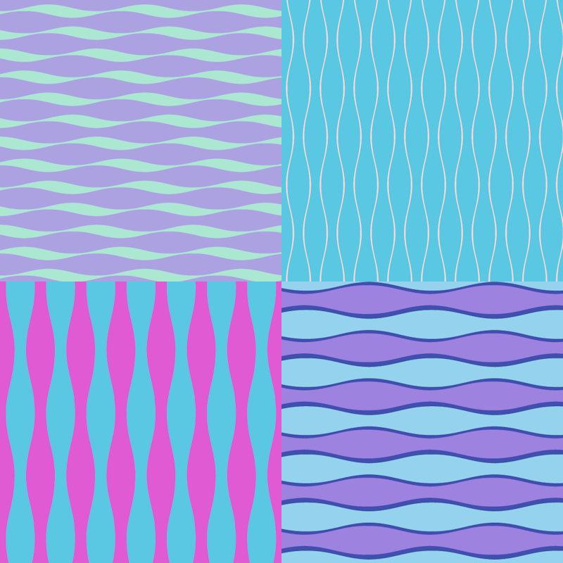 Curvy lines patterns - image 5 - student project