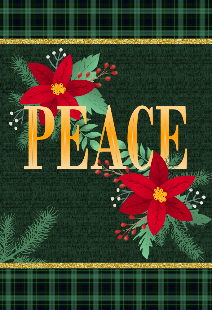 Christmas flag - image 1 - student project
