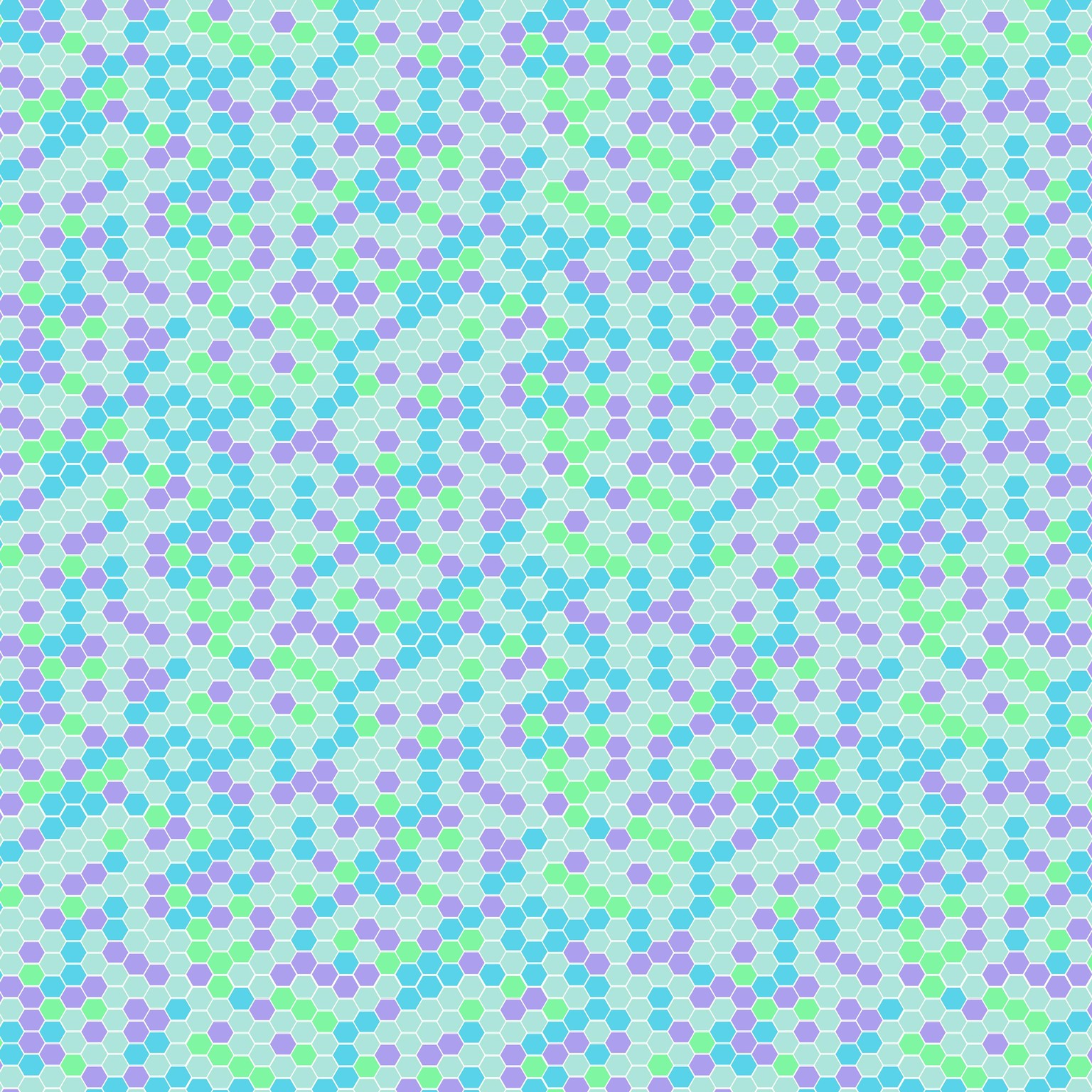 Hexagon patterns - image 4 - student project