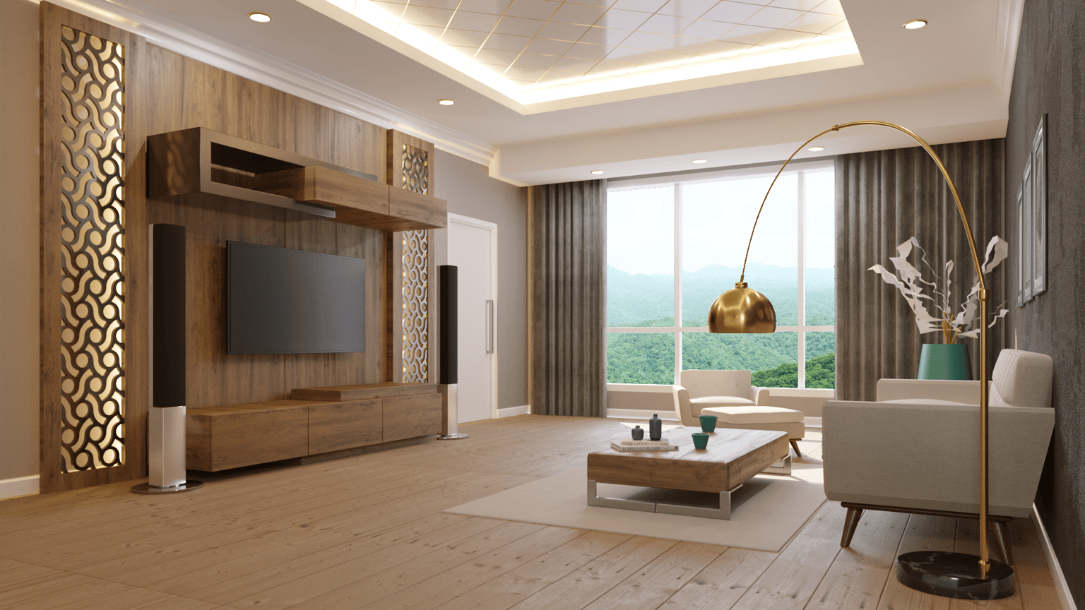 Architectural visualization with 3ds Max 2022 and Corona Renderer 7 - image 1 - student project