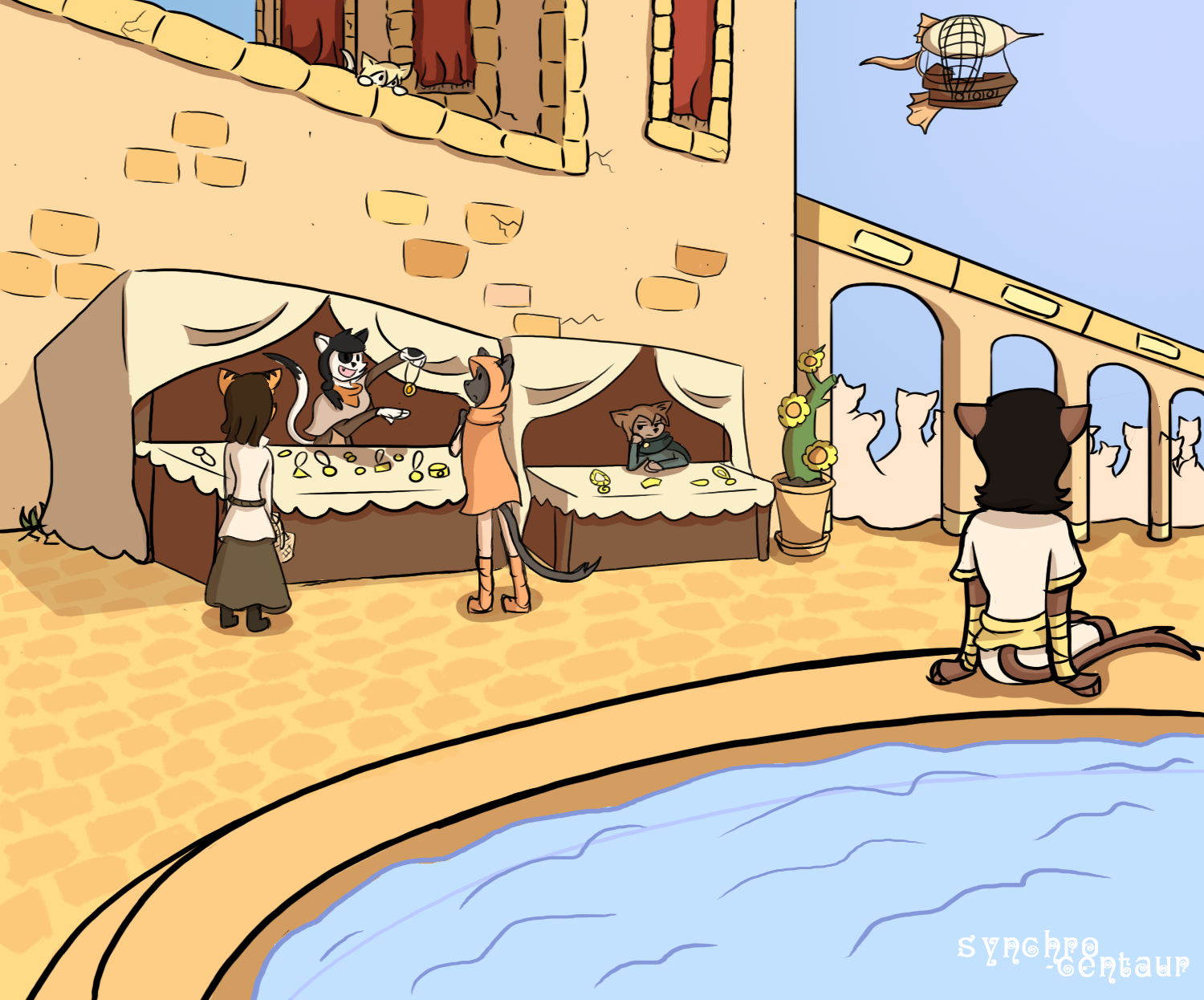 Desert Marketplace - image 1 - student project