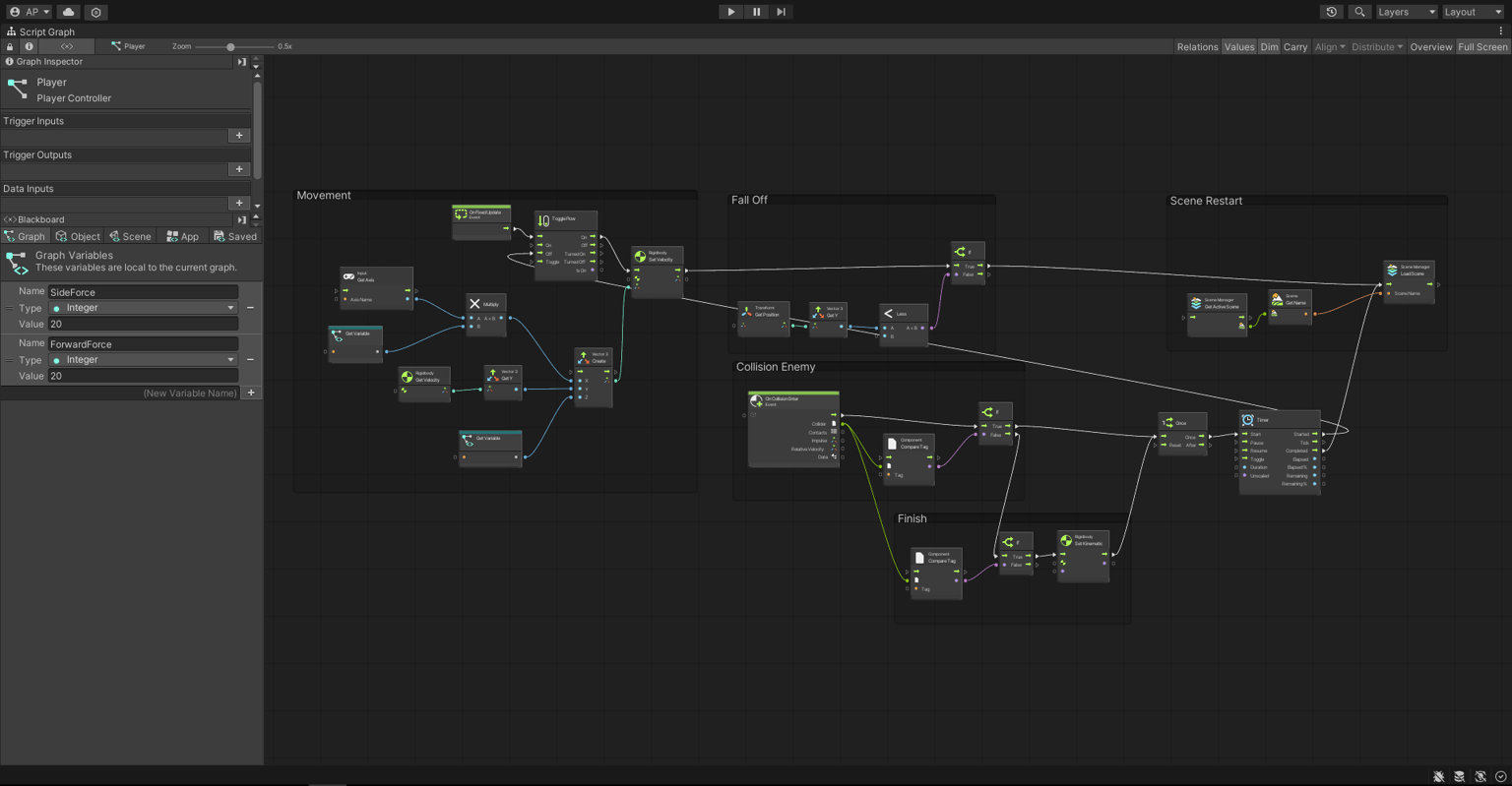 Basic Game Using VISUAL SCRIPTING UNITY - image 1 - student project