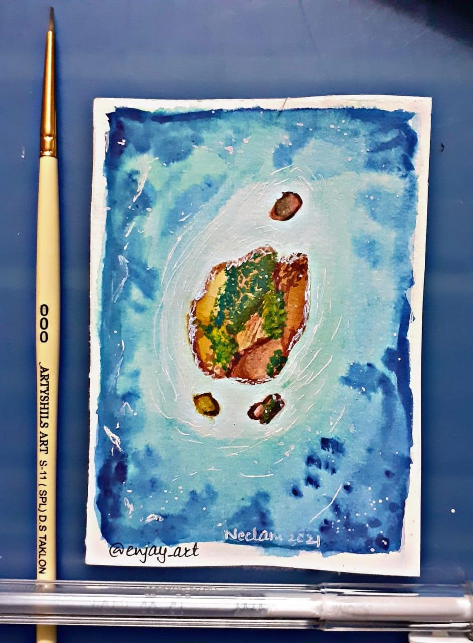 An Island - image 1 - student project