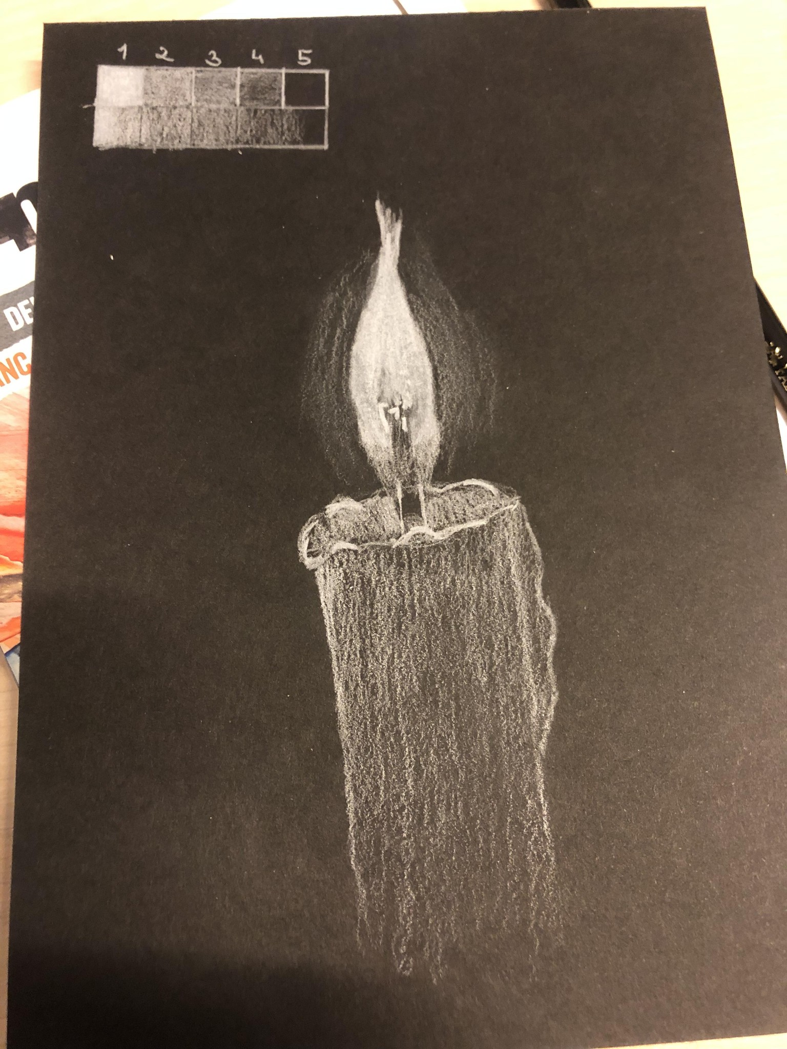 Practice on toned paper - image 6 - student project