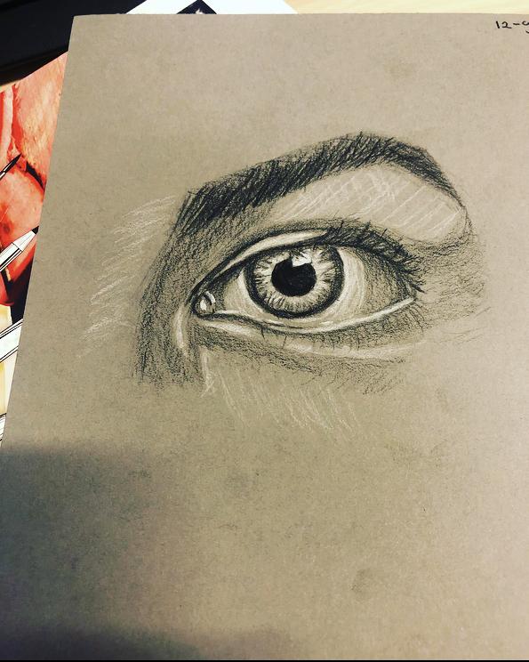 Practice on toned paper - image 4 - student project