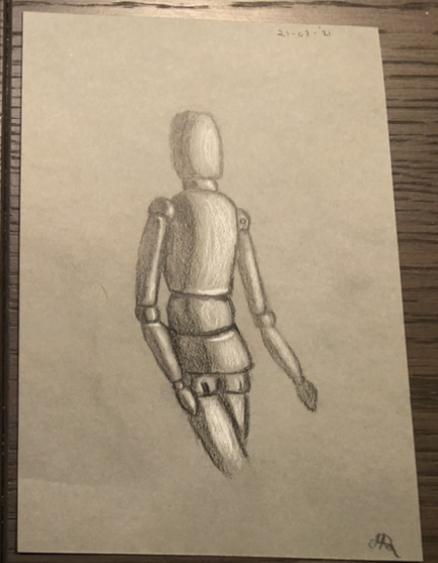 Practice on toned paper - image 2 - student project
