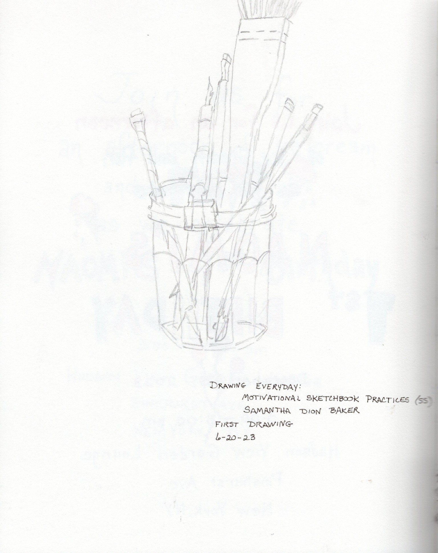 Motivational Sketchbook Practices - image 1 - student project