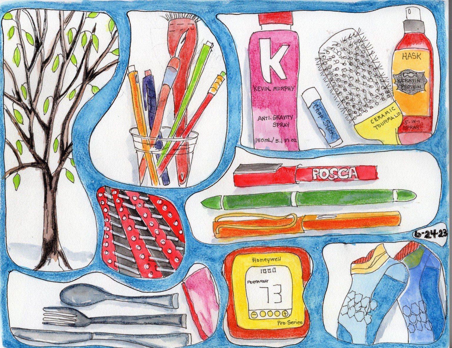 Motivational Sketchbook Practices - image 8 - student project