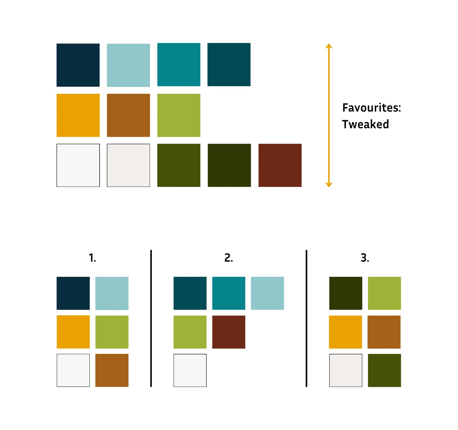 Color palette for my brand (illustrator) - image 4 - student project