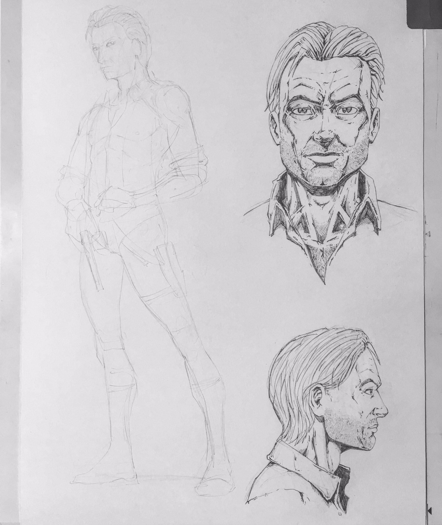 Larson from classic Tomb Raider. (WIP, More on the way) - image 1 - student project