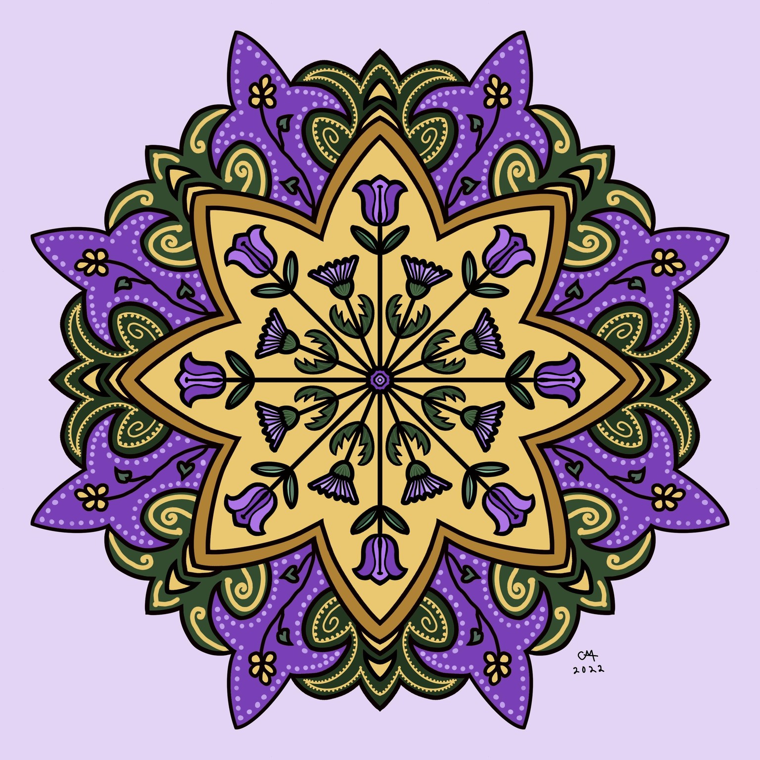 Mandala - image 1 - student project