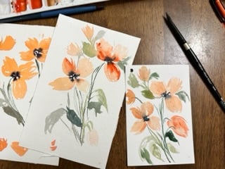 From brush to blooms master watercolour for soft petals - image 9 - student project