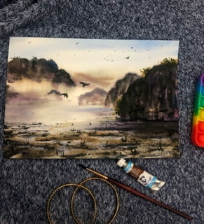Tranquility in the Mist - image 1 - student project