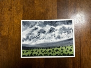 Postcard landscape with Shreya - image 2 - student project