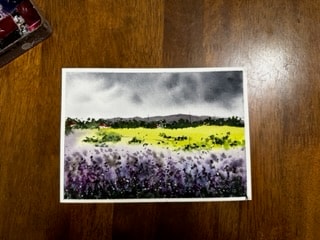 Postcard landscape with Shreya - image 3 - student project