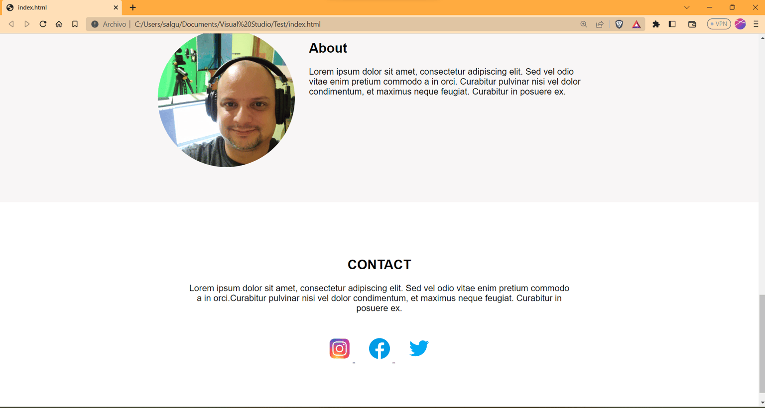 My Website - image 1 - student project
