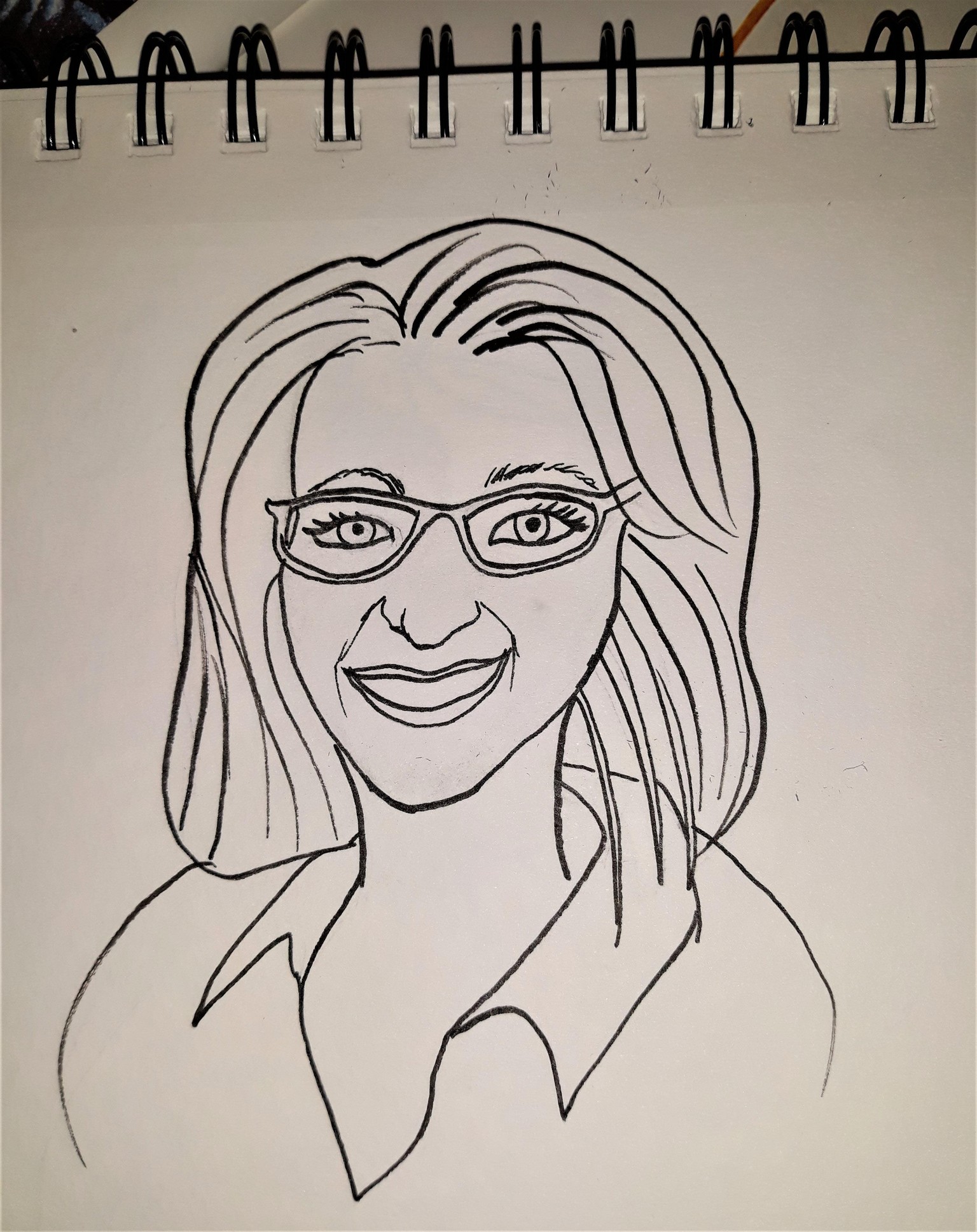 Hand drawn avatar image - image 1 - student project