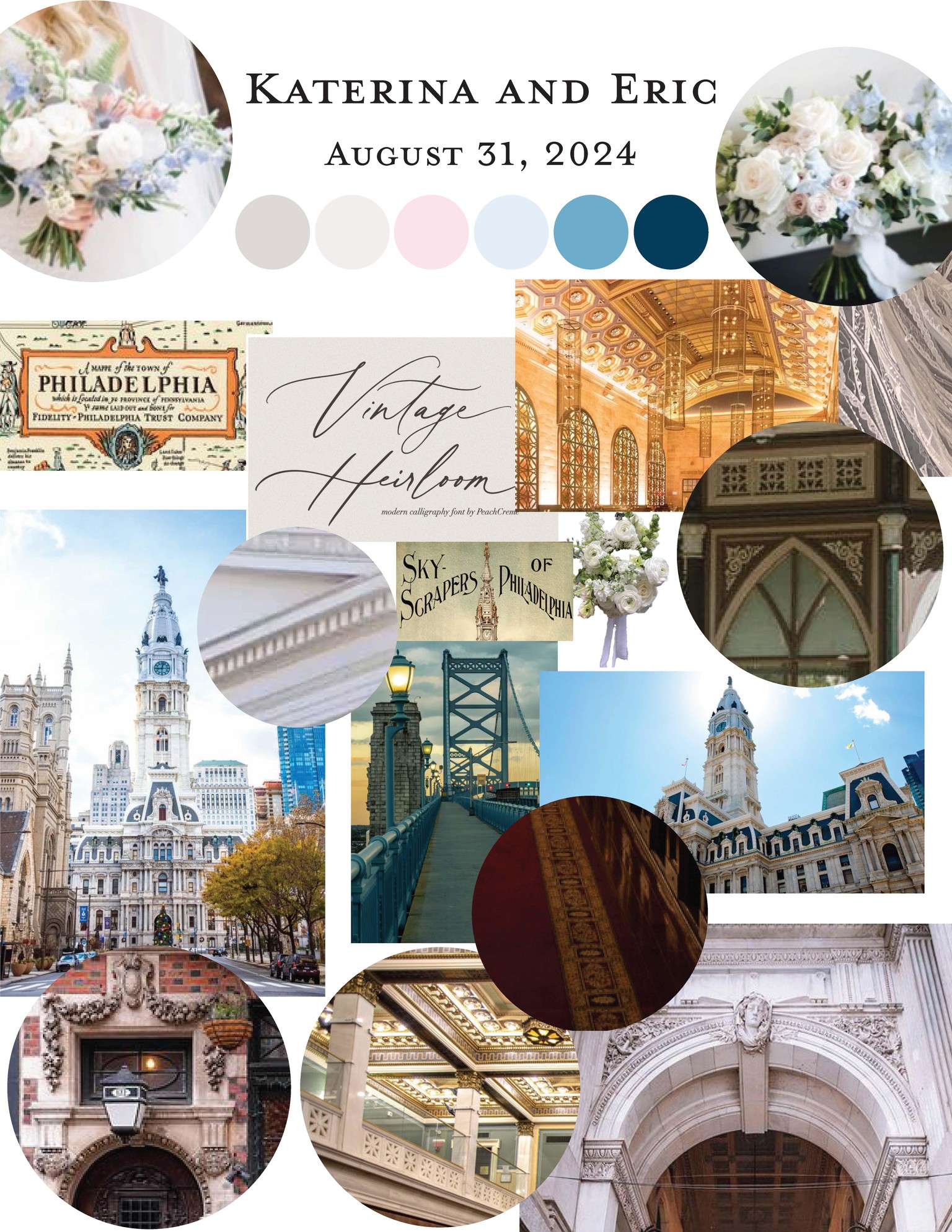 Katerina & Eric Moodboard - image 1 - student project