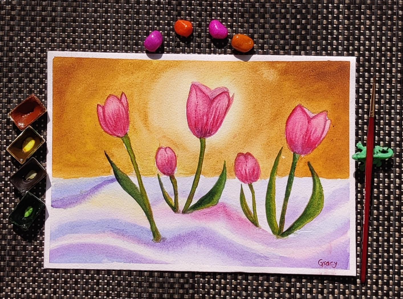 Blossom to Bloom -Spring Landscapes with Geethu - image 13 - student project