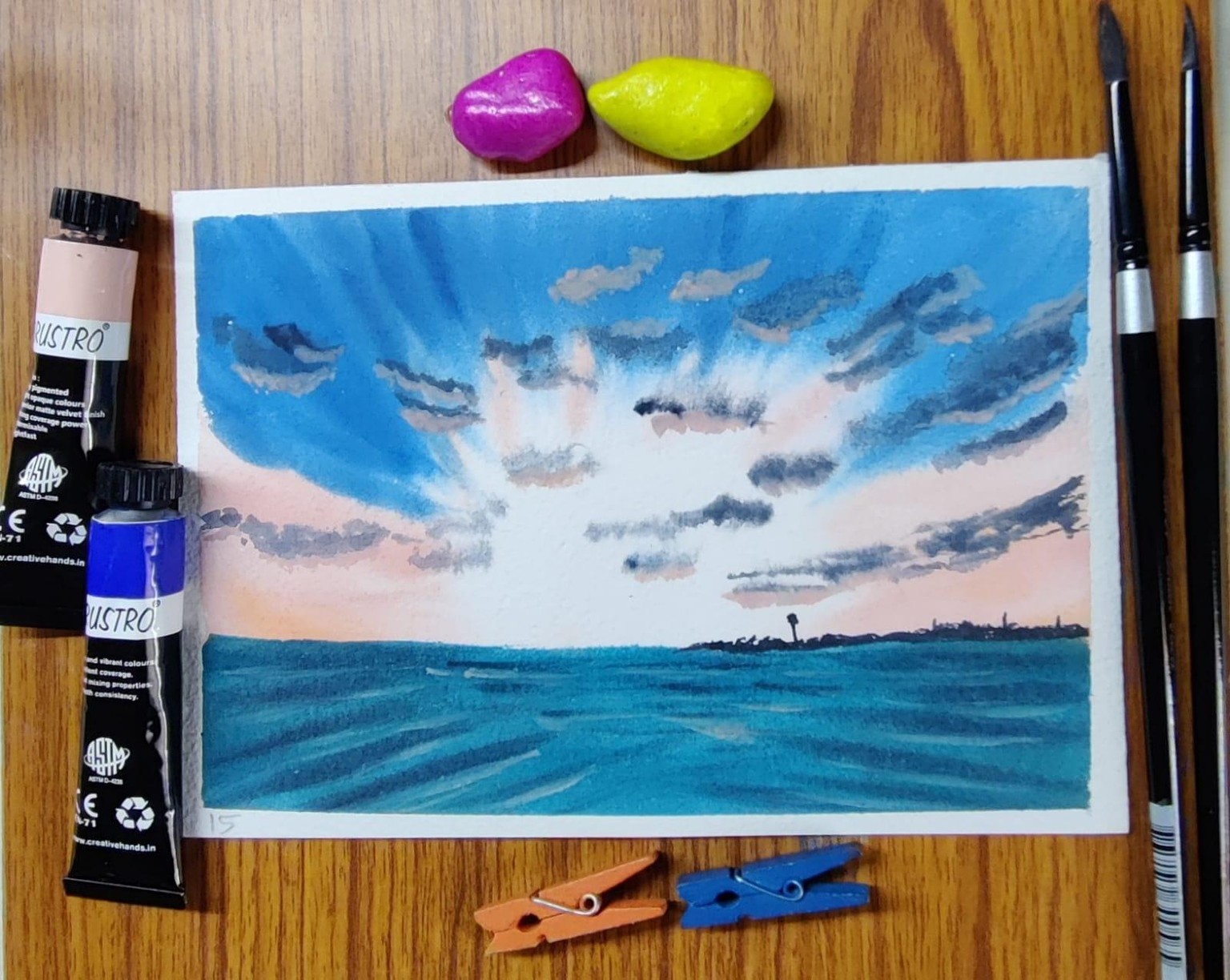Magical Clouds & Skies with Geethu - image 15 - student project
