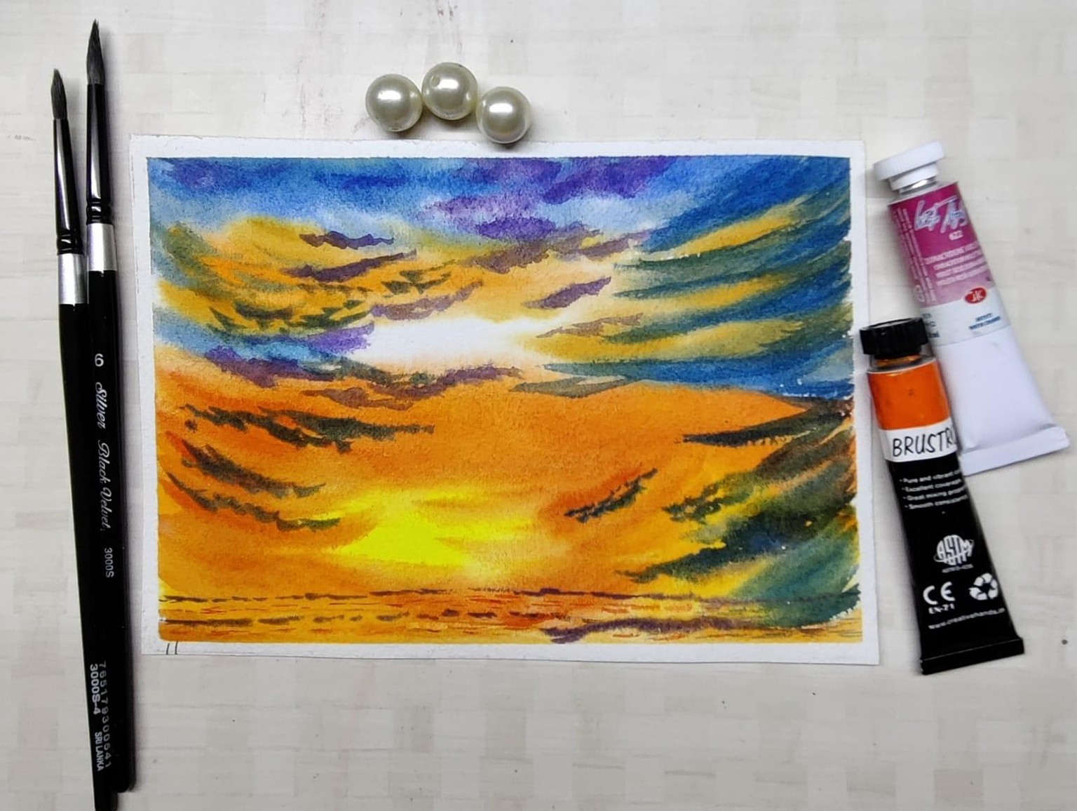 Magical Clouds & Skies with Geethu - image 19 - student project