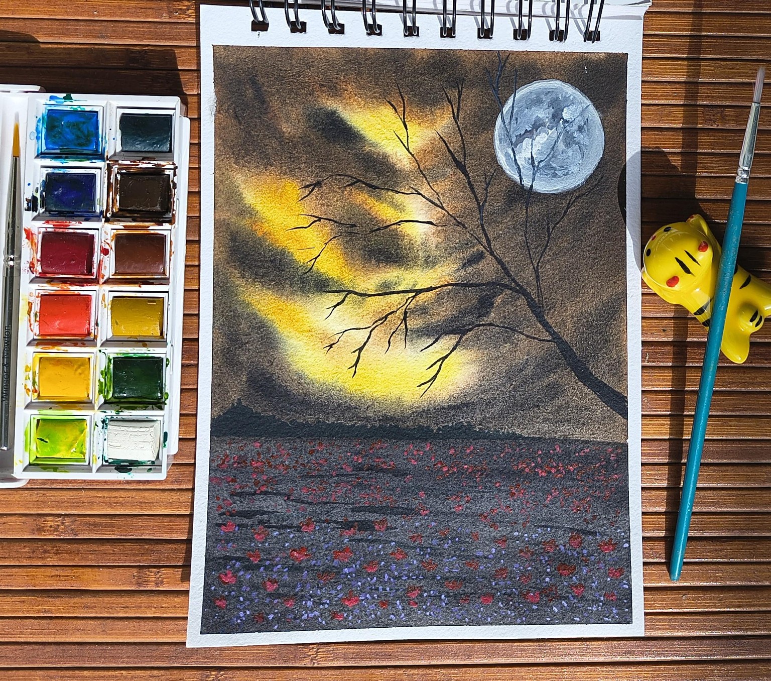Stunning watercolour scenes - image 6 - student project