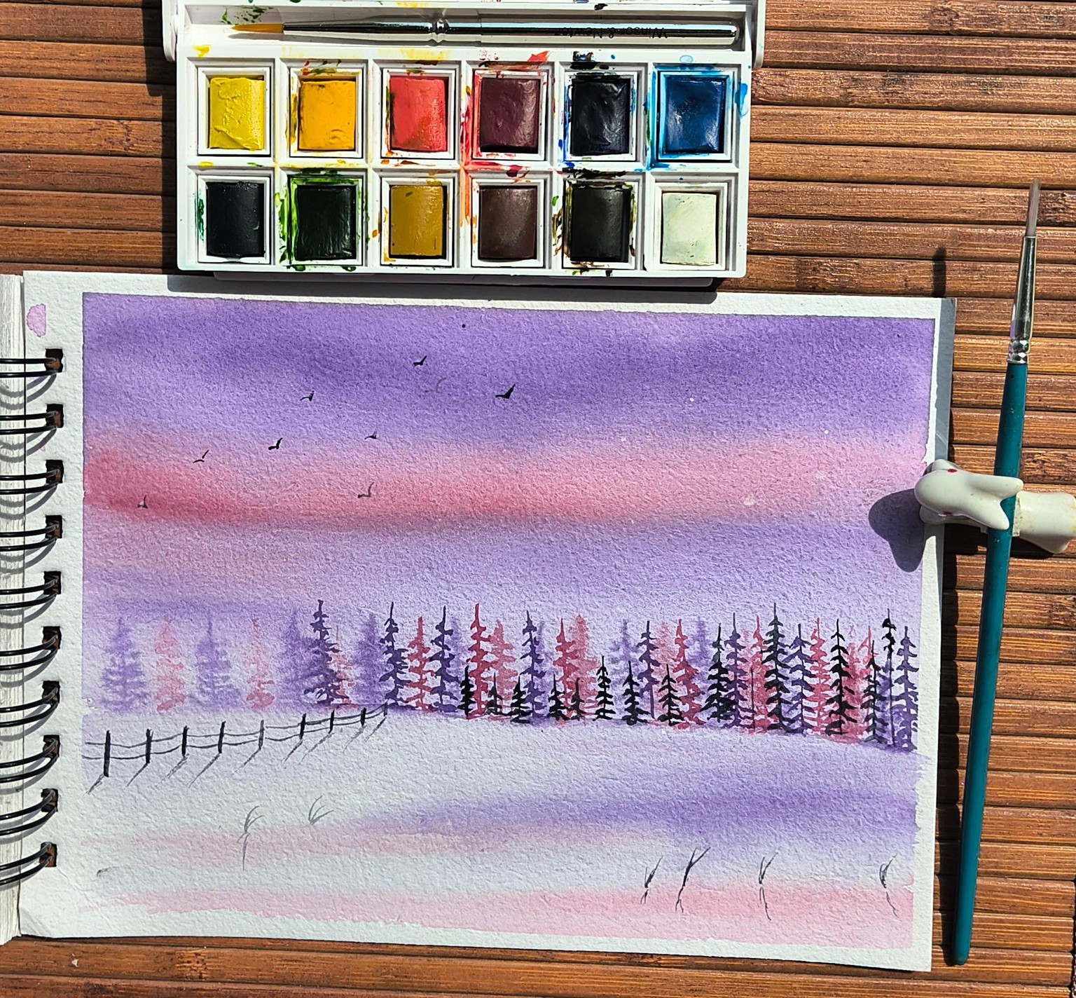 Easy Winter Landscapes with Z - image 1 - student project