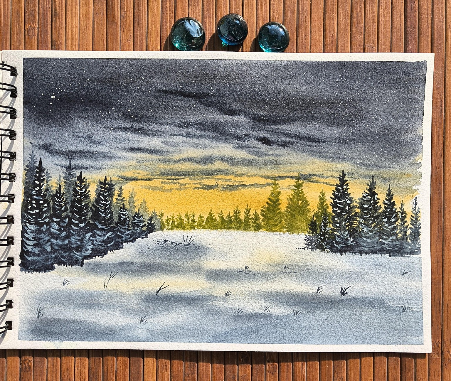 Winters Landscape with Raniya - image 2 - student project