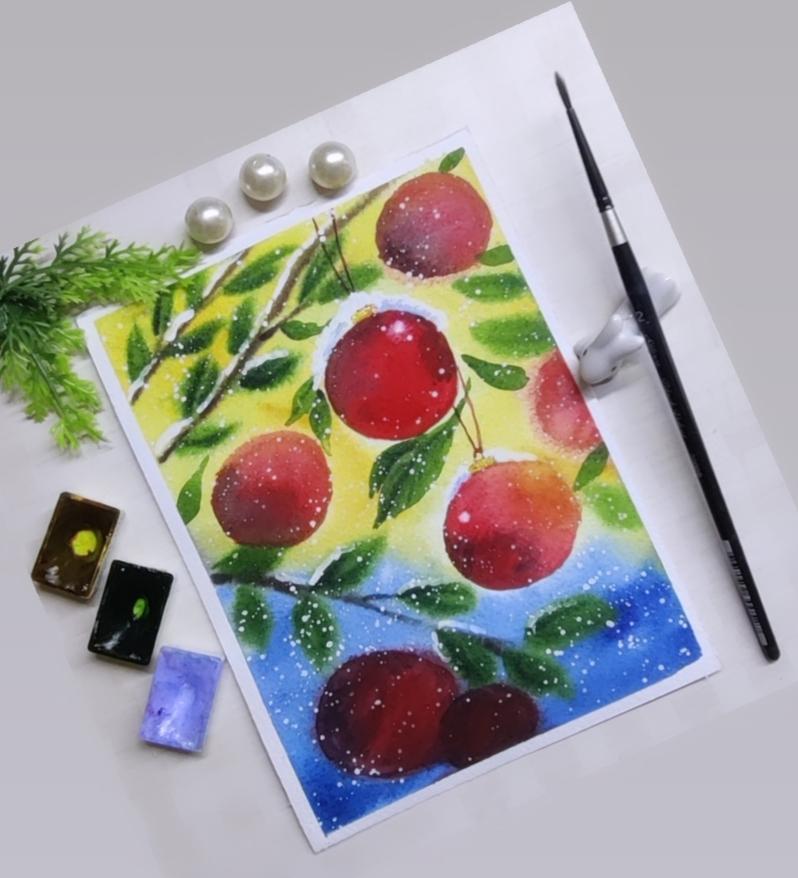 Whimsical Christmas with Geethu - image 13 - student project