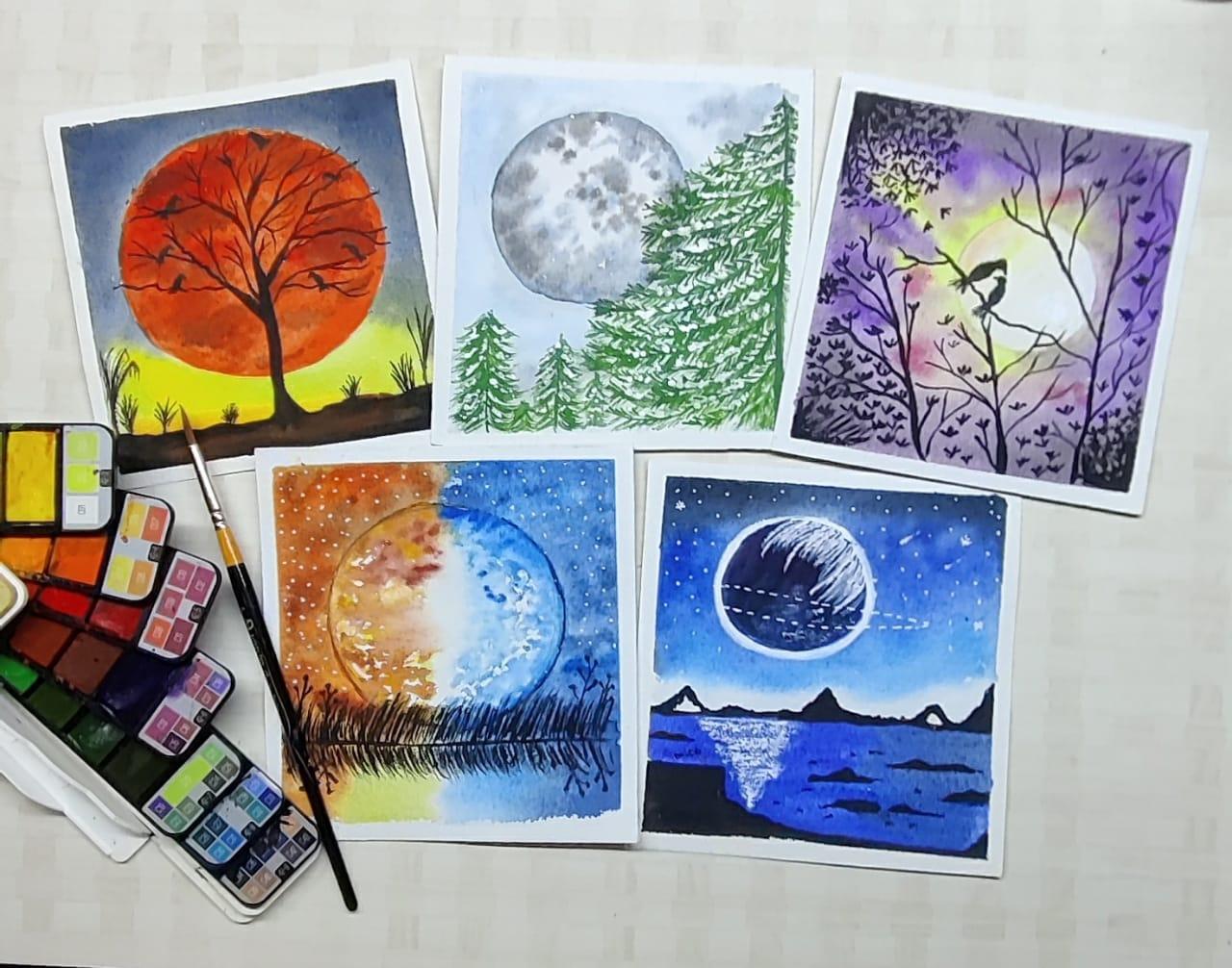 50 days watercolor challenge - image 4 - student project