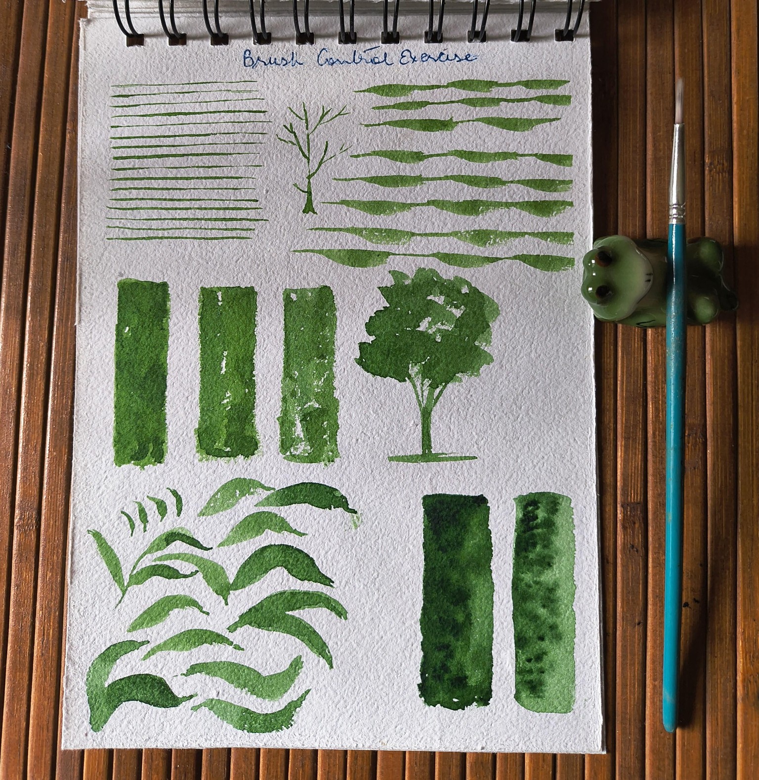 Painting Watercolour trees - image 2 - student project