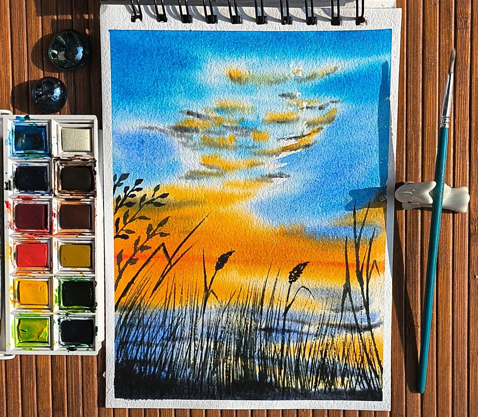 Stunning watercolour scenes - image 11 - student project