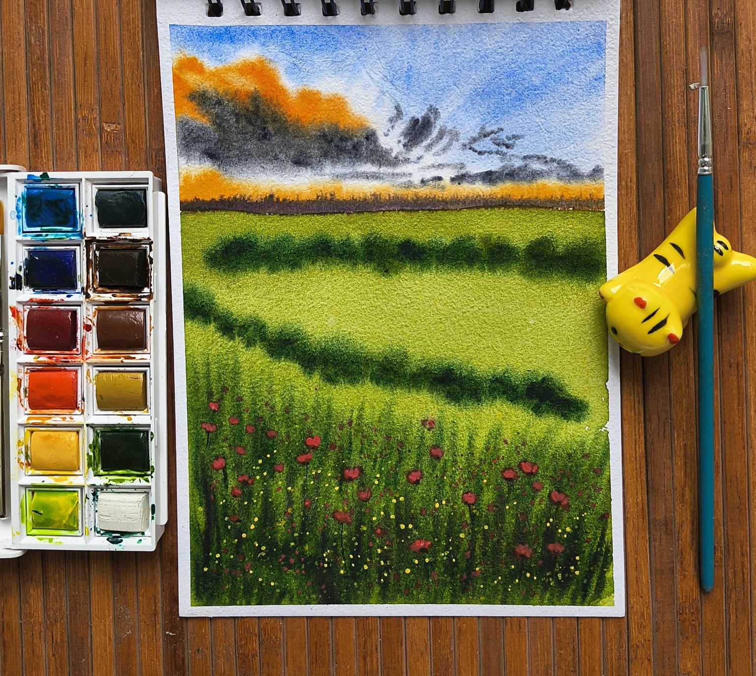 Stunning watercolour scenes - image 1 - student project
