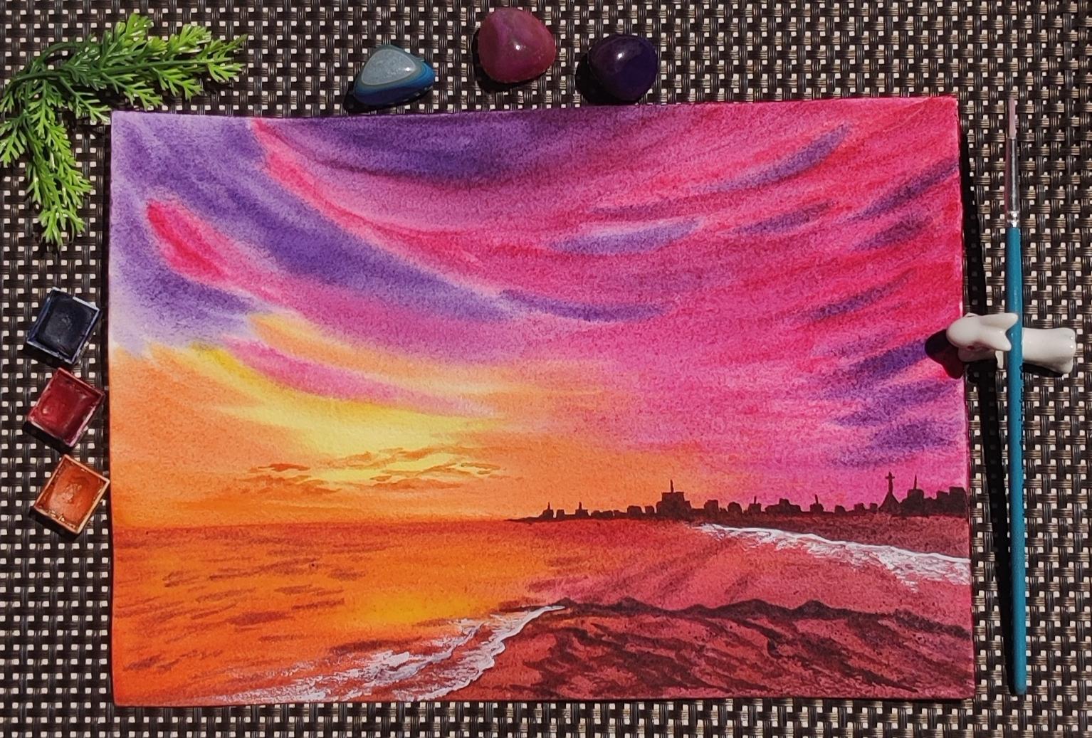 Colourful Sunsets with Geethu - image 1 - student project