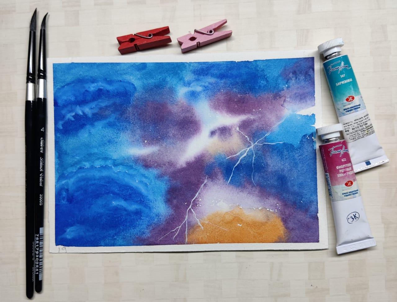 Magical Clouds & Skies with Geethu - image 7 - student project
