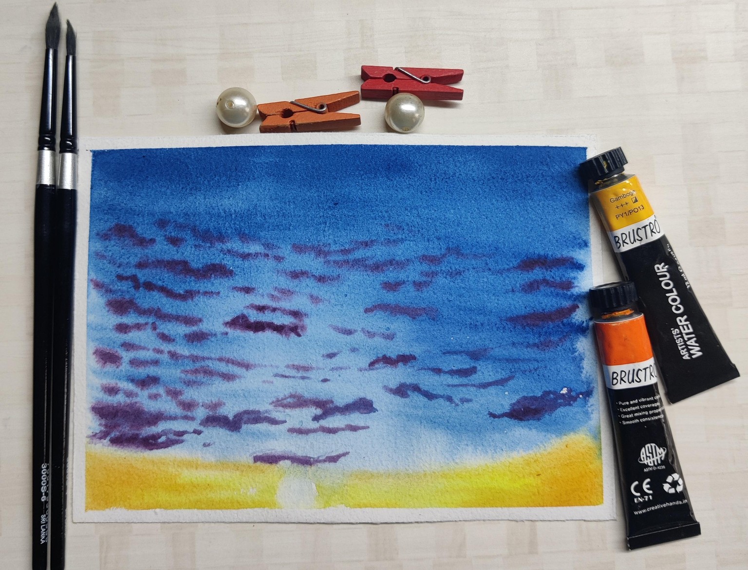 Magical Clouds & Skies with Geethu - image 2 - student project