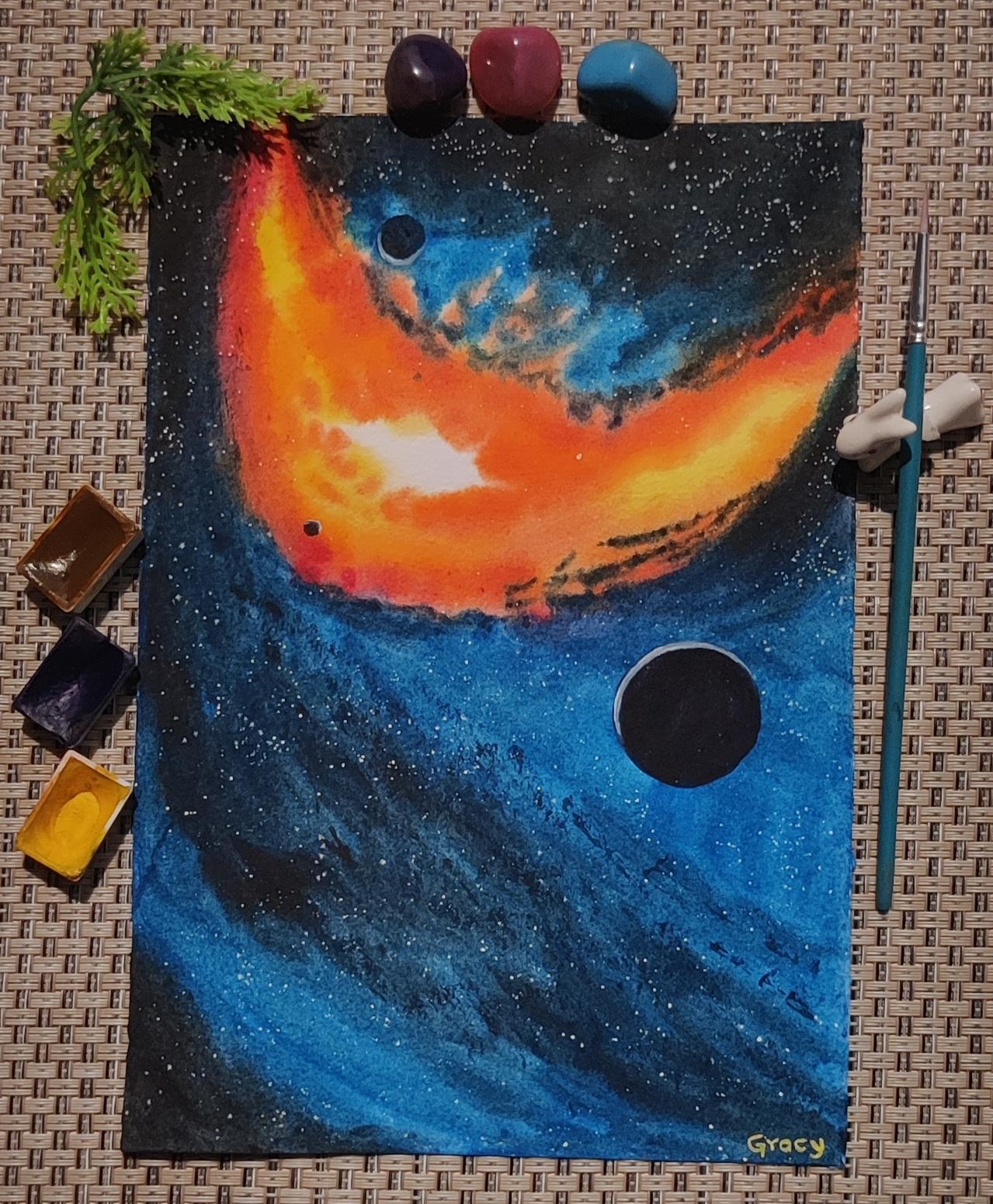 Cosmic Exploration with Geethu - image 4 - student project