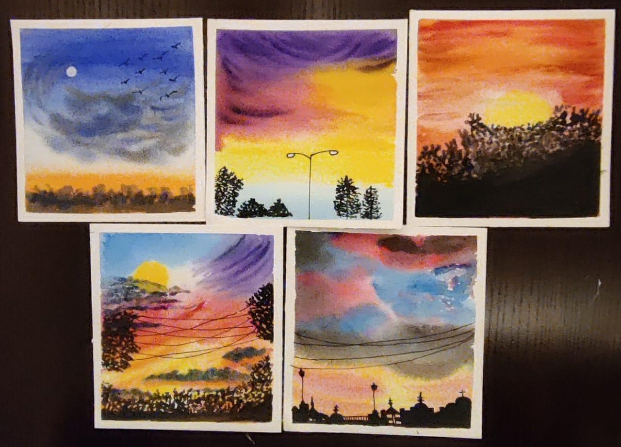50 days watercolor challenge - image 10 - student project
