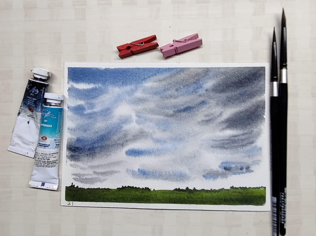 Magical Clouds & Skies with Geethu - image 9 - student project