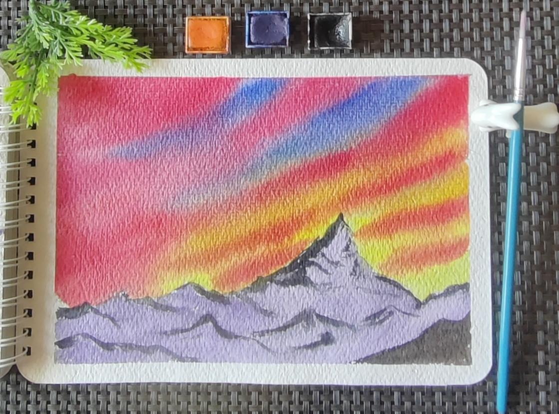 Winter Landscape with Geethu - image 2 - student project