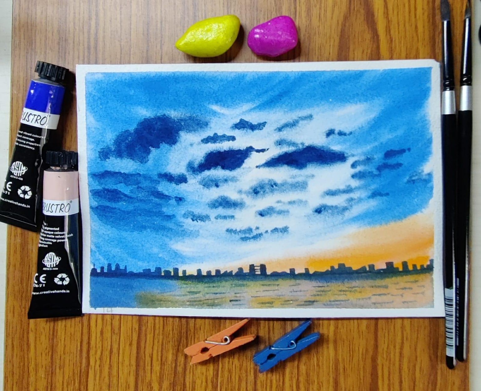 Magical Clouds & Skies with Geethu - image 16 - student project