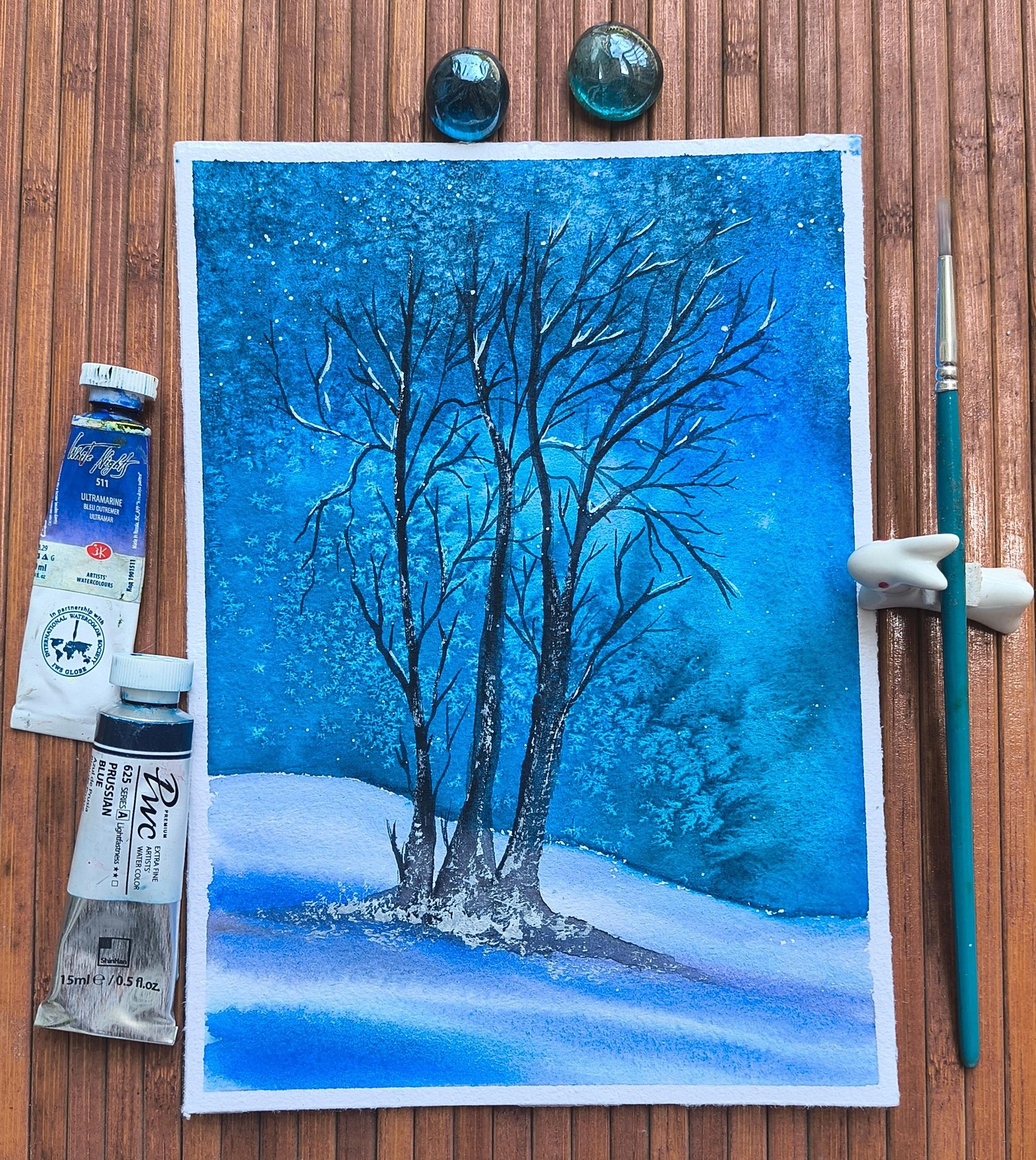Snowy Landscape - image 1 - student project