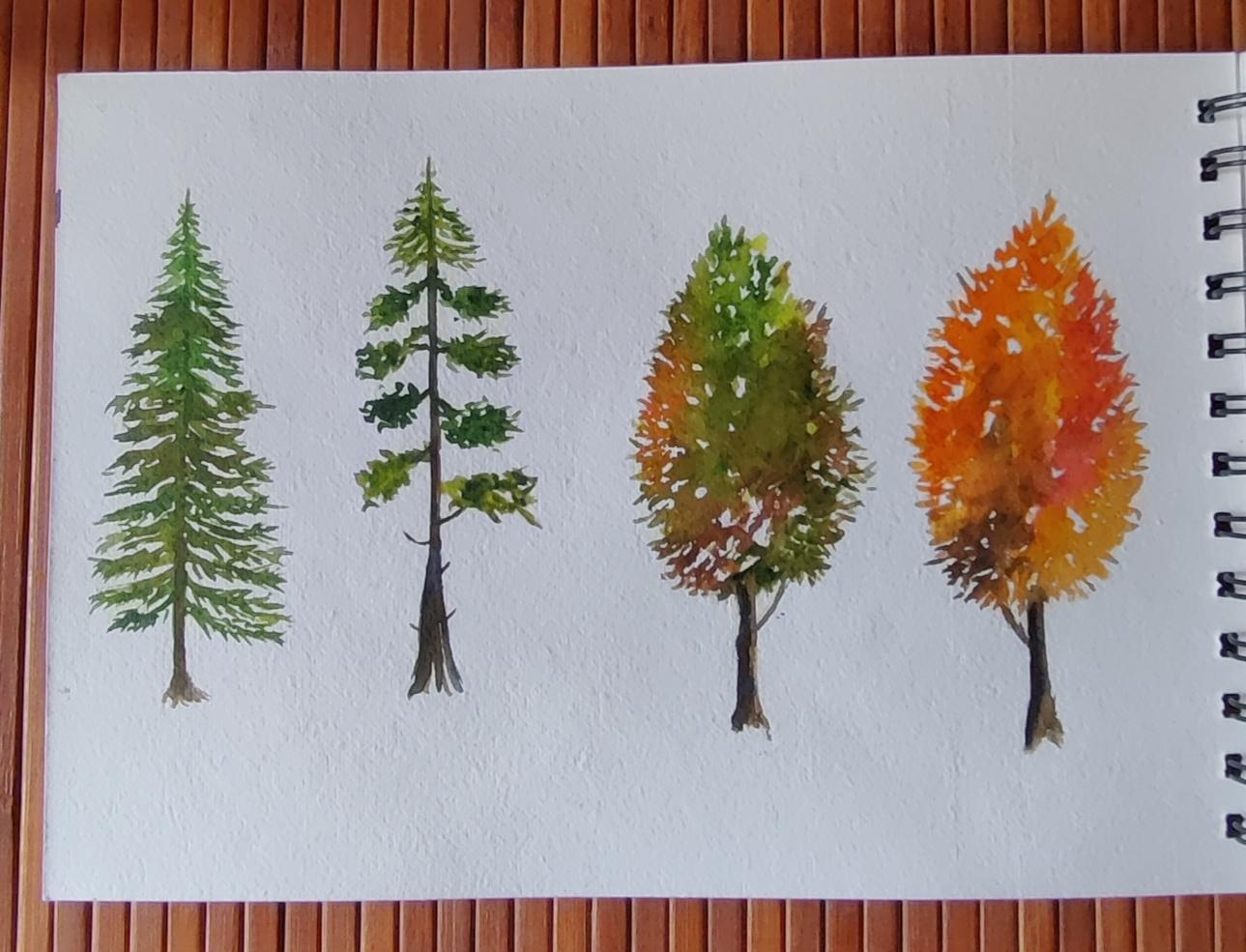 Painting Autumn Trees with Z - image 1 - student project
