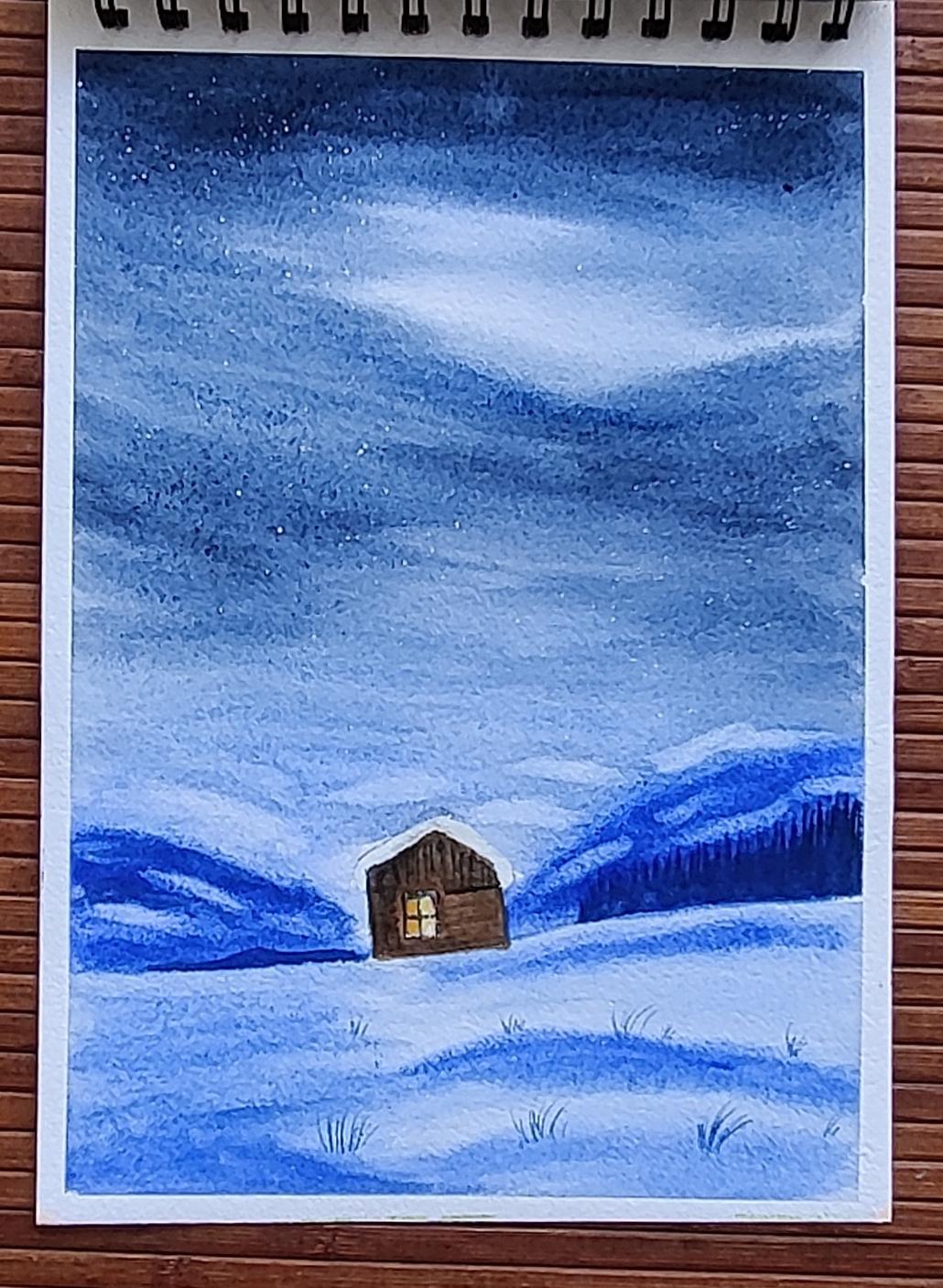 Winters Landscape with Raniya - image 4 - student project