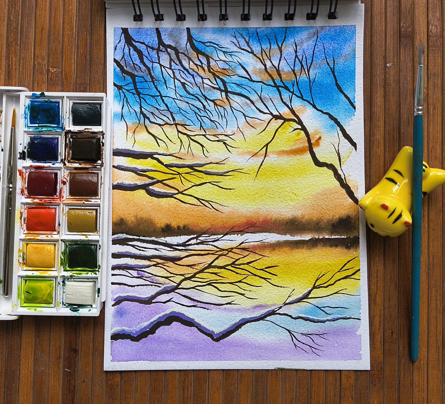 Stunning watercolour scenes - image 3 - student project