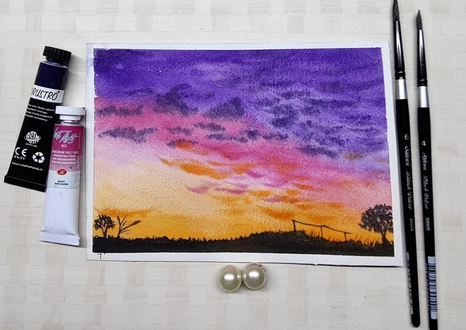 Magical Clouds & Skies with Geethu - image 18 - student project
