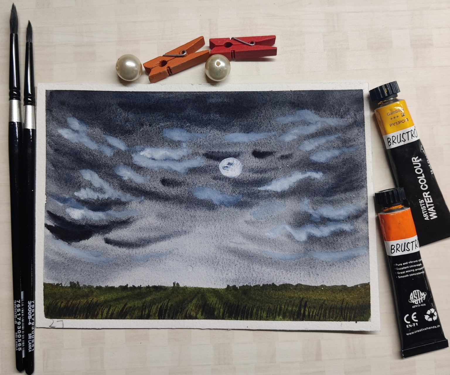 Magical Clouds & Skies with Geethu - image 5 - student project