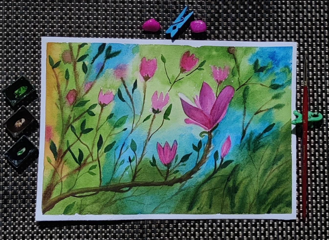 Blossom to Bloom -Spring Landscapes with Geethu - image 11 - student project