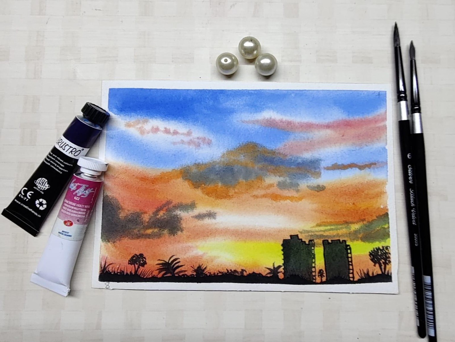 Magical Clouds & Skies with Geethu - image 21 - student project